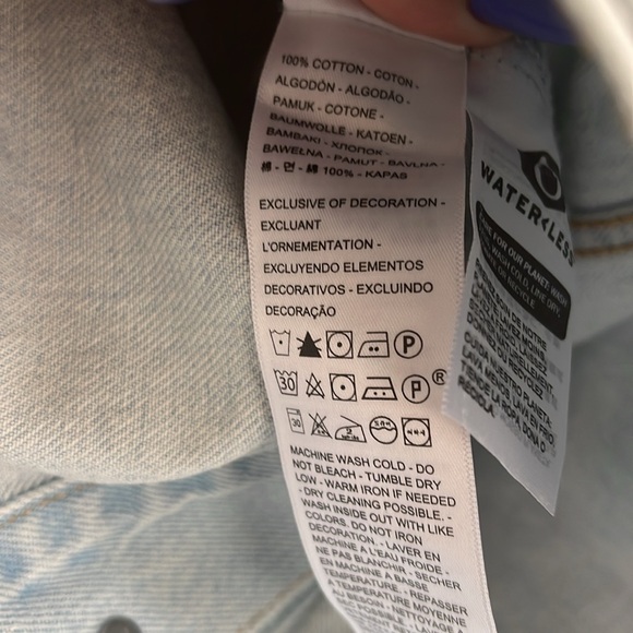 Levi’s Original Trucker Jacket Floral Size M NWT 🌸 - Picture 10 of 12